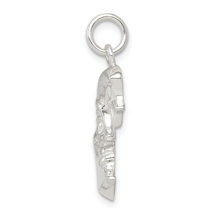 14K Yellow Gold Dad Charm