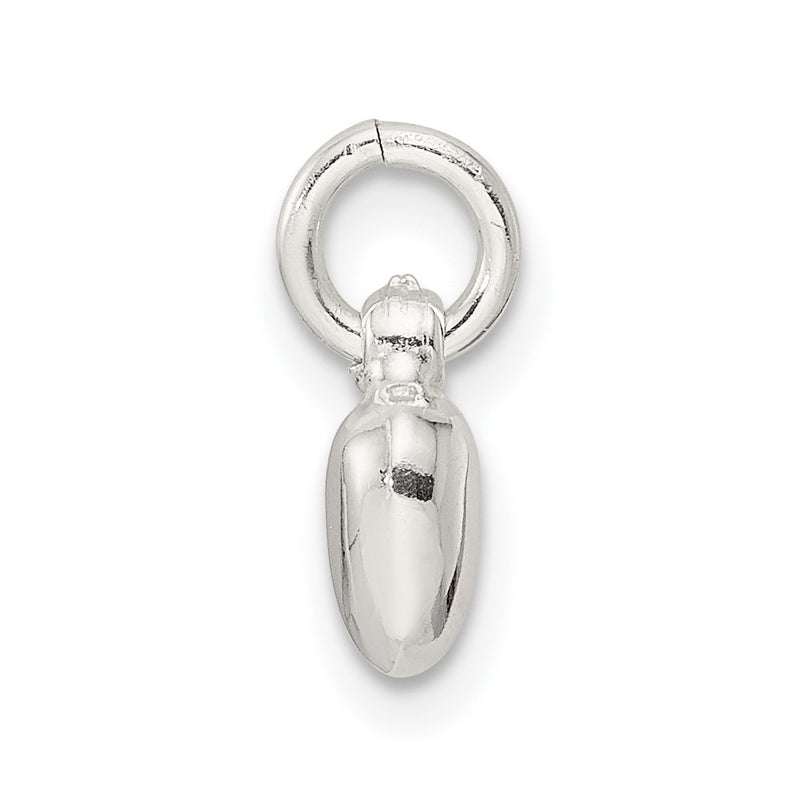 Sterling Silver Small Puffed Heart Charm