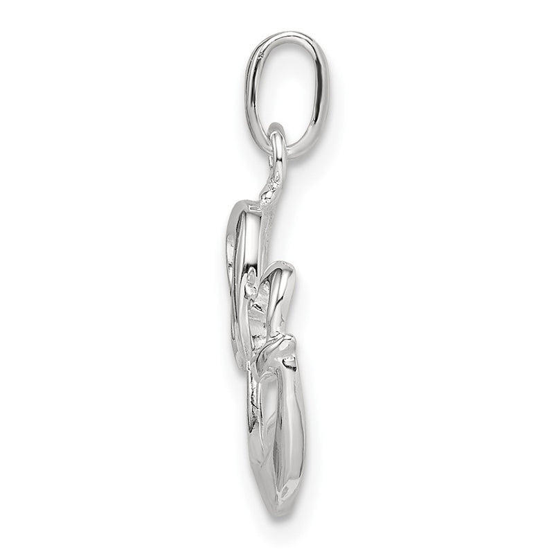Sterling Silver Heart Believe In Yourself Pendant