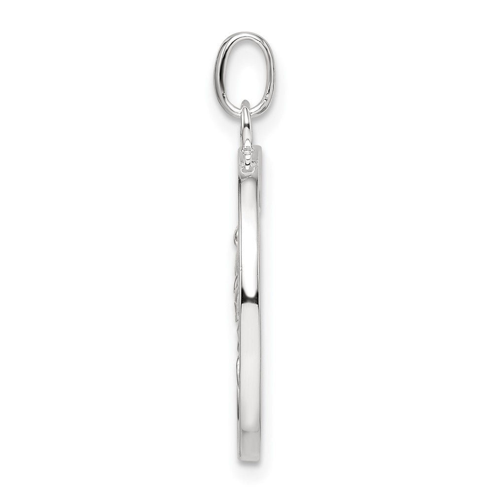 Sterling Silver Owl Pendant