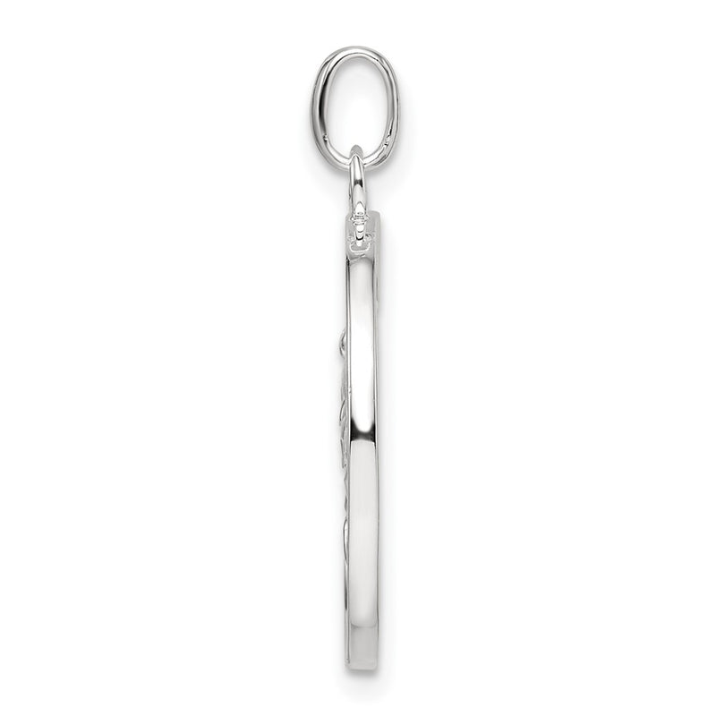 Sterling Silver Owl Pendant