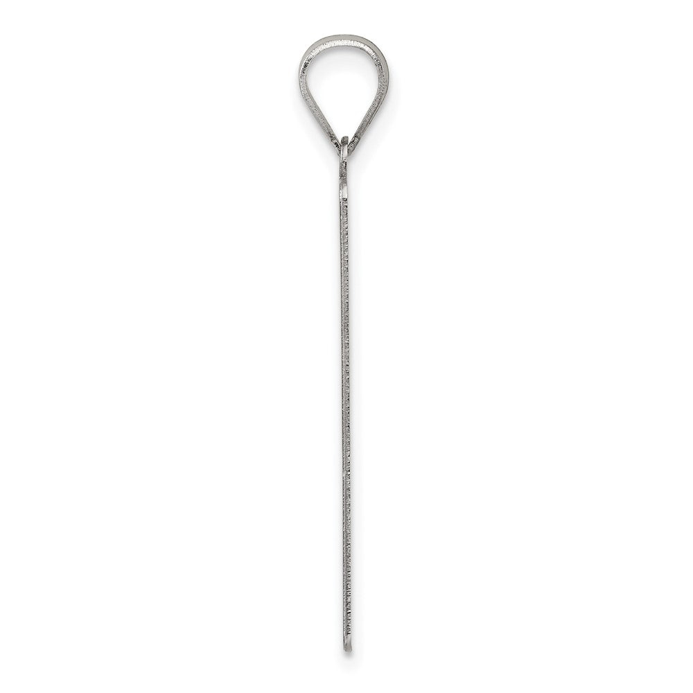 Sterling Silver the Hanged Man Tarot Card Pendant