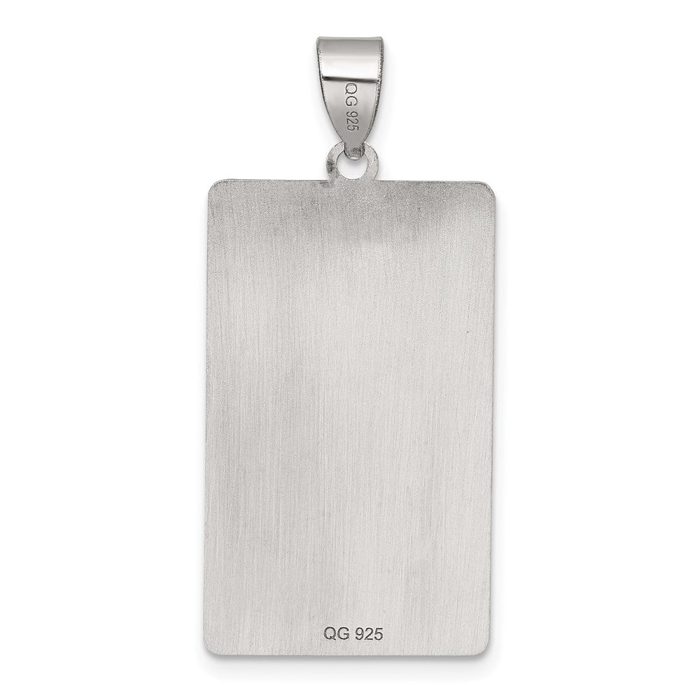 Sterling Silver the Hanged Man Tarot Card Pendant