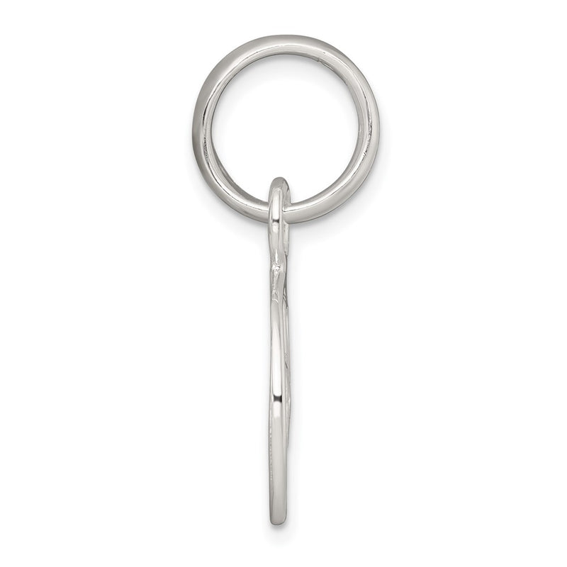 Sterling Silver Polished Clover Pendant