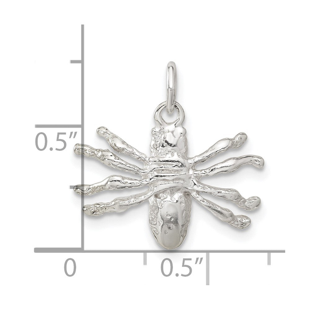 Sterling Silver Spider Charm