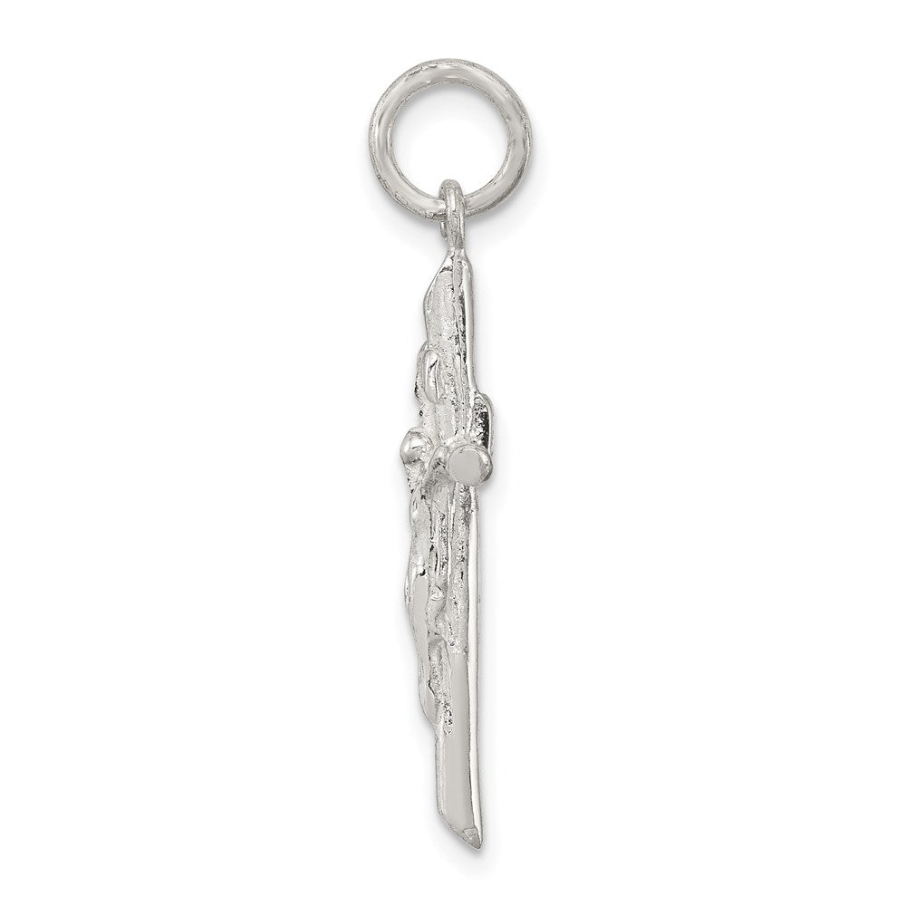 Sterling Silver Inri Crucifix Pendant
