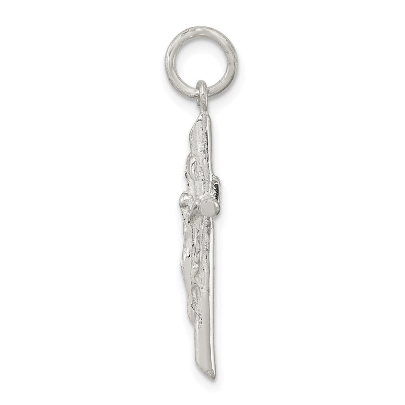 Sterling Silver Inri Crucifix Pendant
