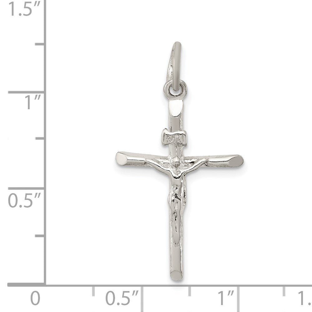 Sterling Silver Inri Crucifix Pendant