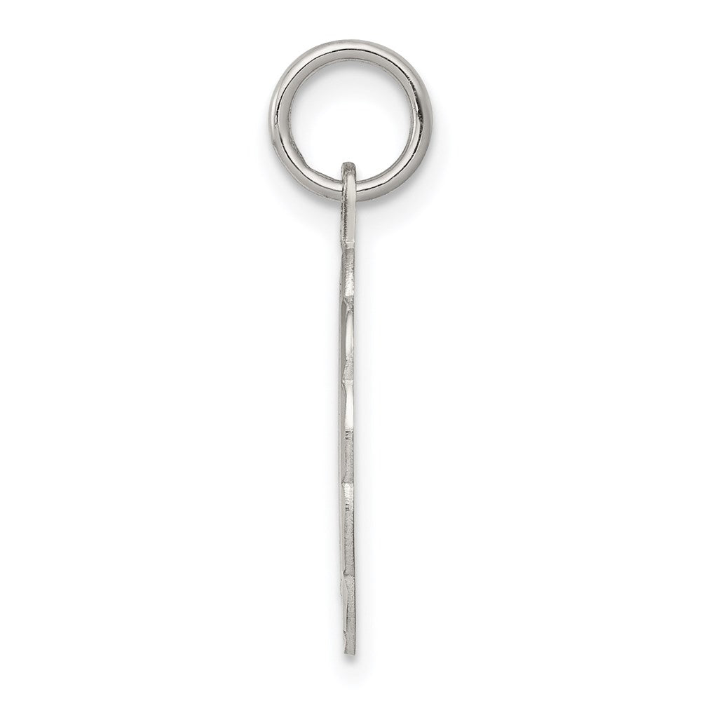 Sterling Silver Rhodium-Plated To My Maid Of Honor Disc Charm