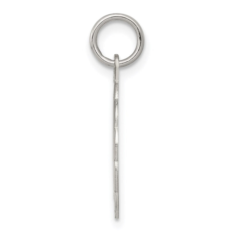 Sterling Silver Rhodium-Plated To My Maid Of Honor Disc Charm
