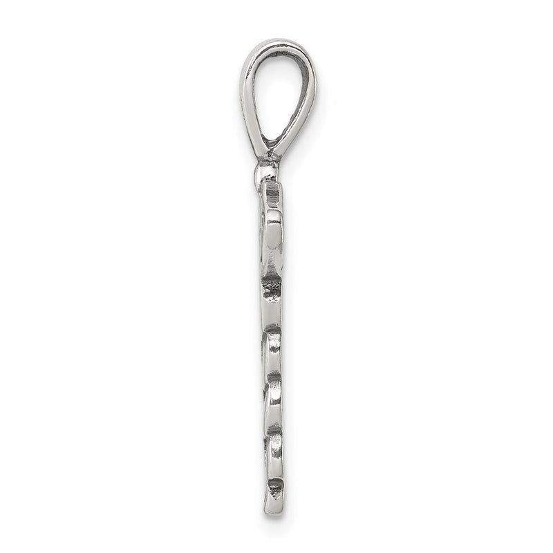 Sterling Silver Caduceus Charm