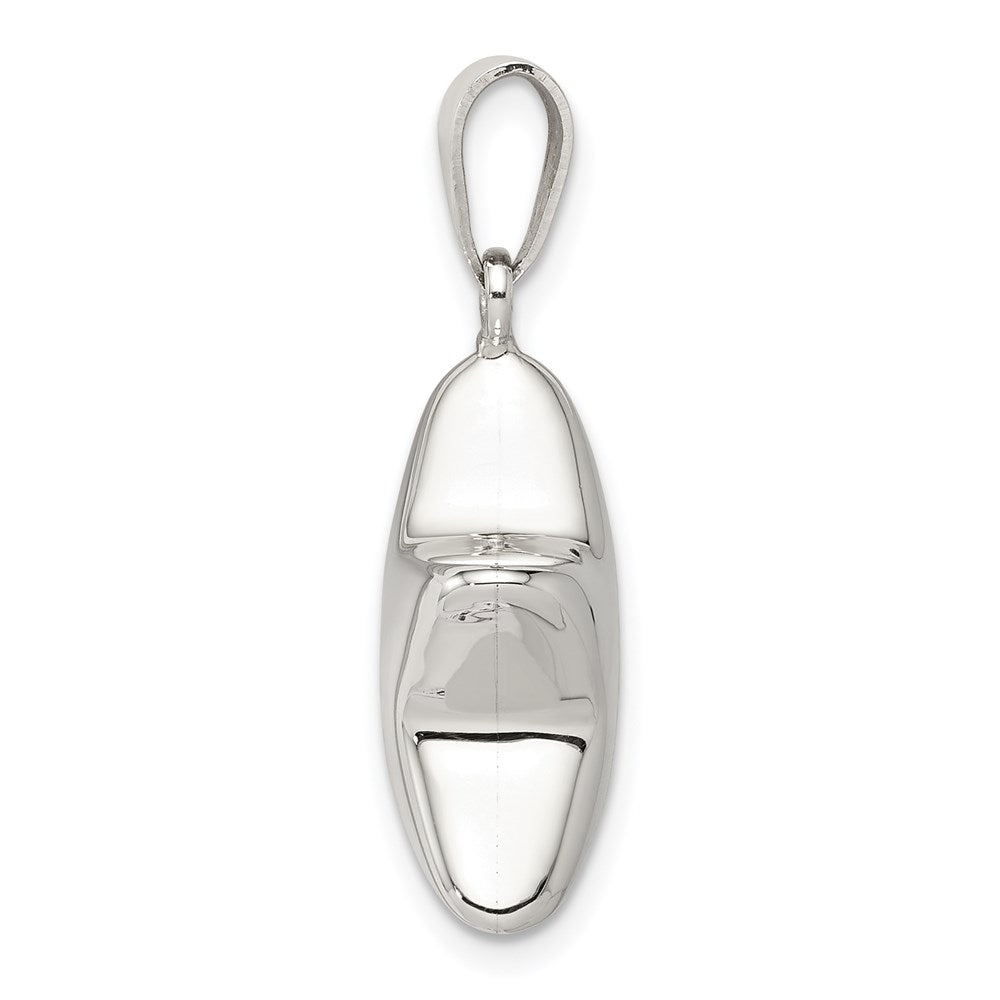 Sterling Silver Rhodium-Plated Star Charm