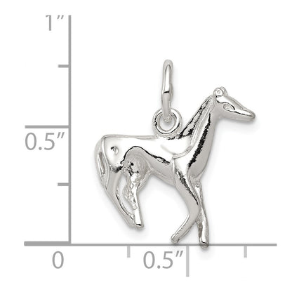 Sterling Silver Horse Charm