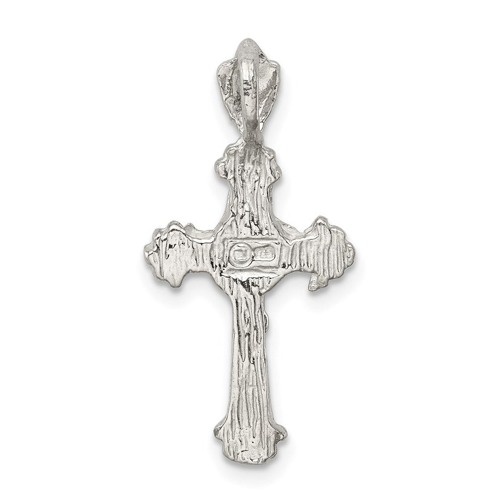 Sterling Silver Inri Crucifix Pendant