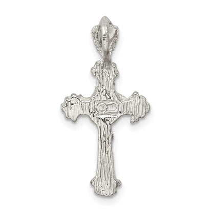 Sterling Silver Inri Crucifix Pendant