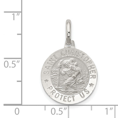 Sterling Silver St. Christopher Medal
