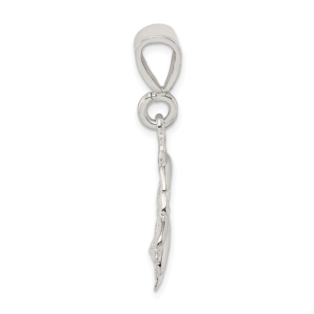 Sterling Silver Trio Of Dolphins Pendant