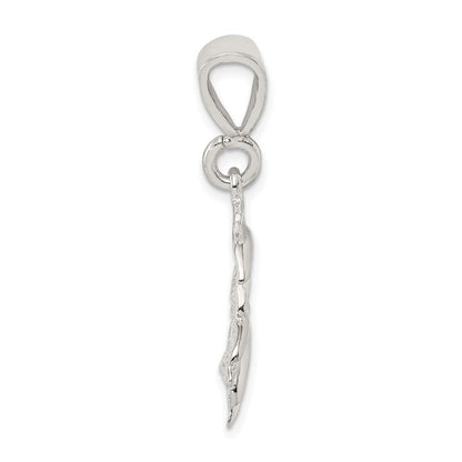 Sterling Silver Trio Of Dolphins Pendant