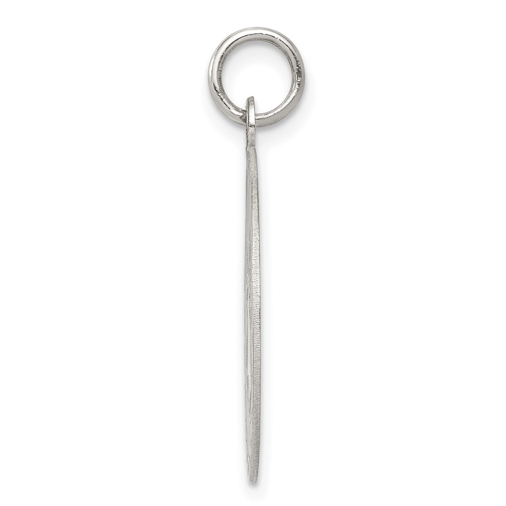 Sterling Silver Rhodium-Plated Wedding Bells Charm