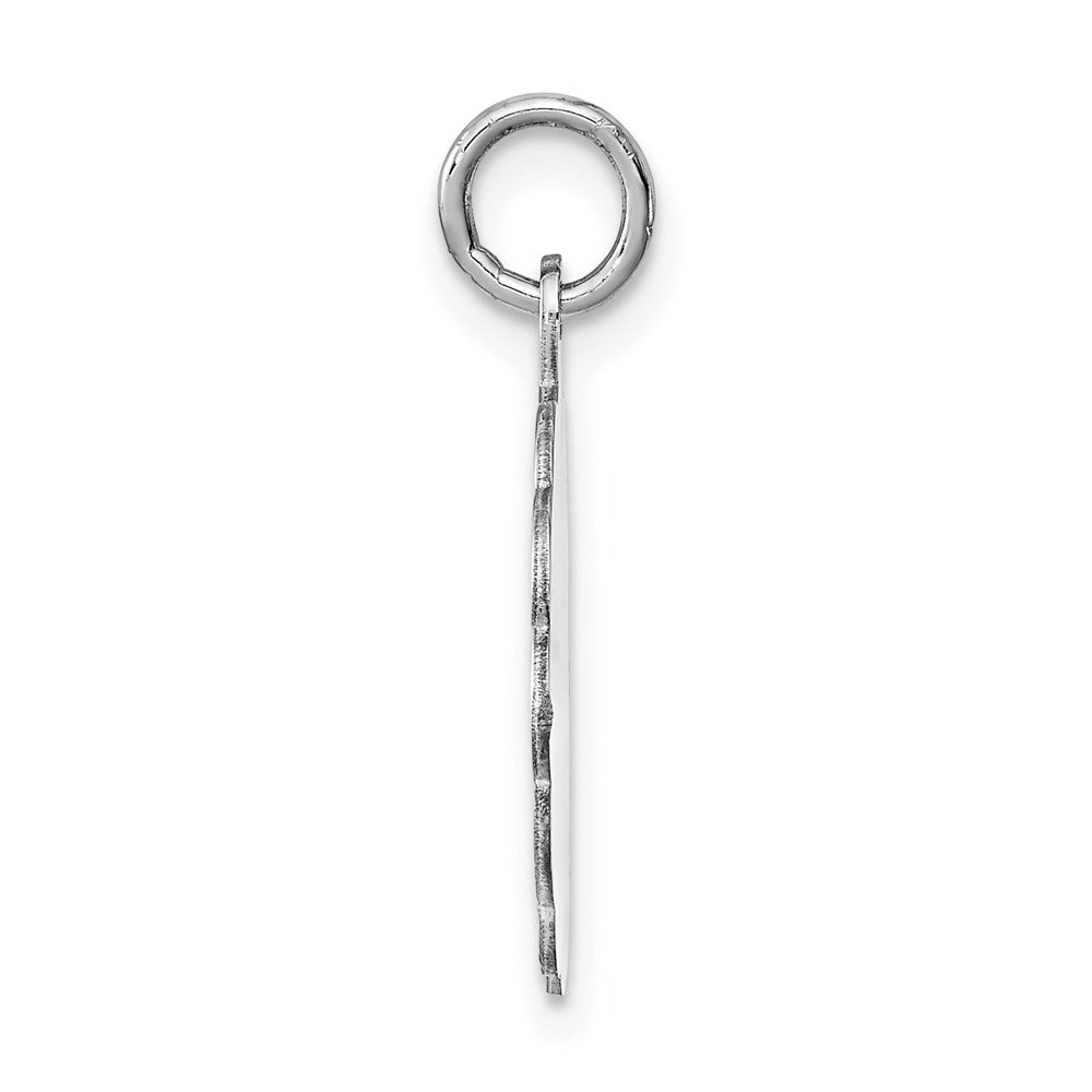 Sterling Silver Rhodium-Plated Its A Boy Charm