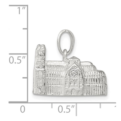 Sterling Silver Westminster Abbey Charm