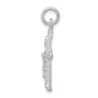 Sterling Silver Inri Crucifix Pendant