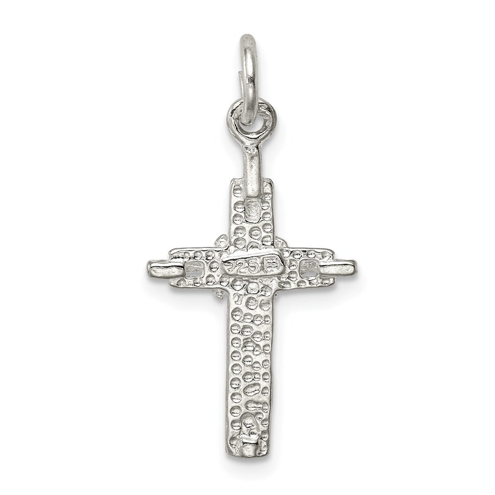 Sterling Silver Inri Crucifix Pendant