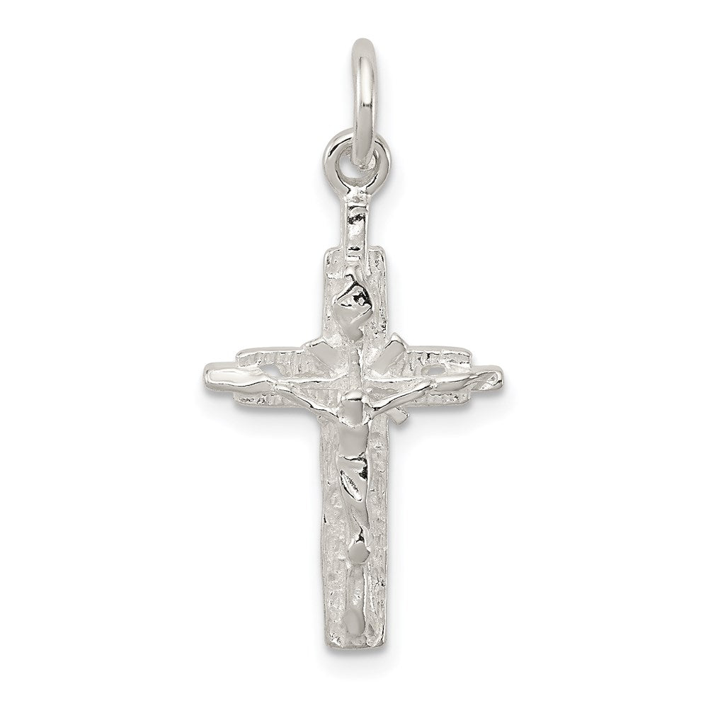 Sterling Silver Inri Crucifix Pendant