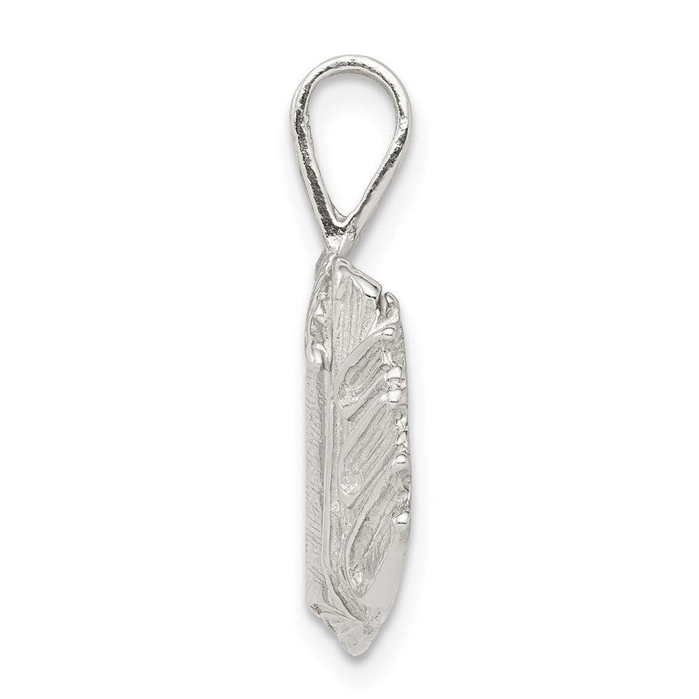 Sterling Silver Books With Quill Charm