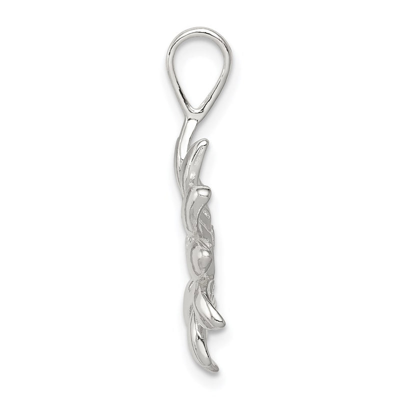 Sterling Silver Sunflower Pendant