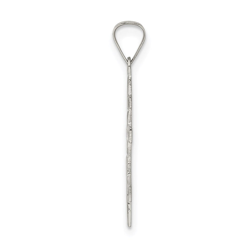Sterling Silver Eastern Orthodox Cross Charm