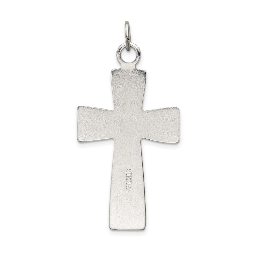 Sterling Silver Inri Crucifix Pendant