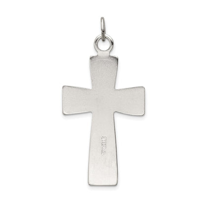 Sterling Silver Inri Crucifix Pendant