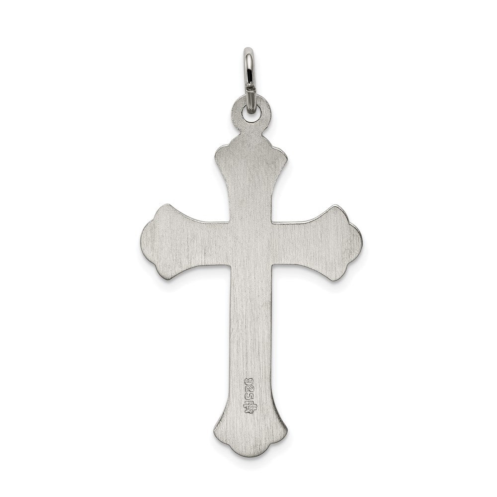 Sterling Silver Inri Crucifix Pendant