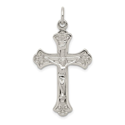Sterling Silver Inri Crucifix Pendant
