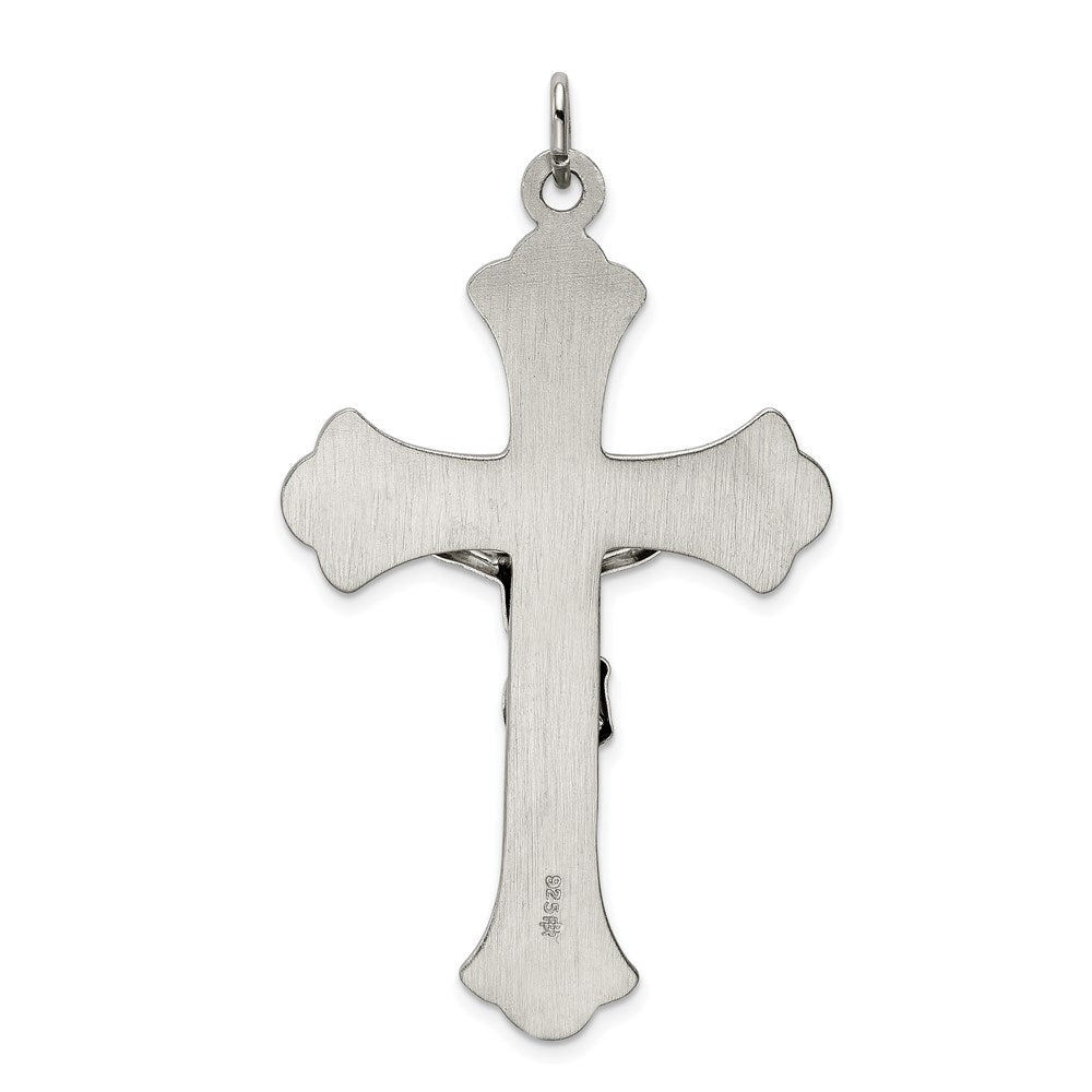 Sterling Silver Inri Crucifix Pendant