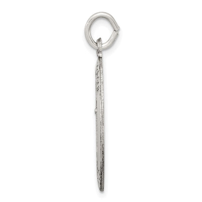 Sterling Silver Antiqued Infant Of Prague Medal