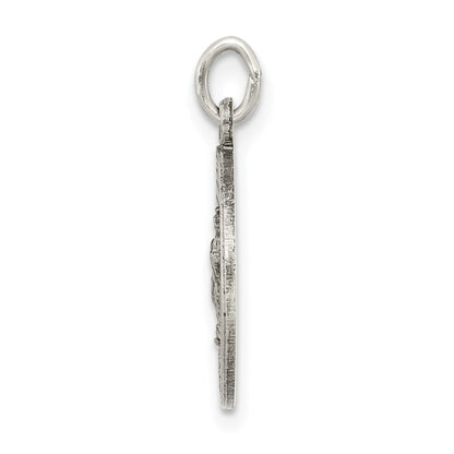Sterling Silver Antiqued Our Lady Of Guadalupe Medal