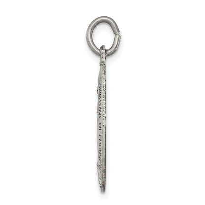Sterling Silver Antiqued Miraculous Medal