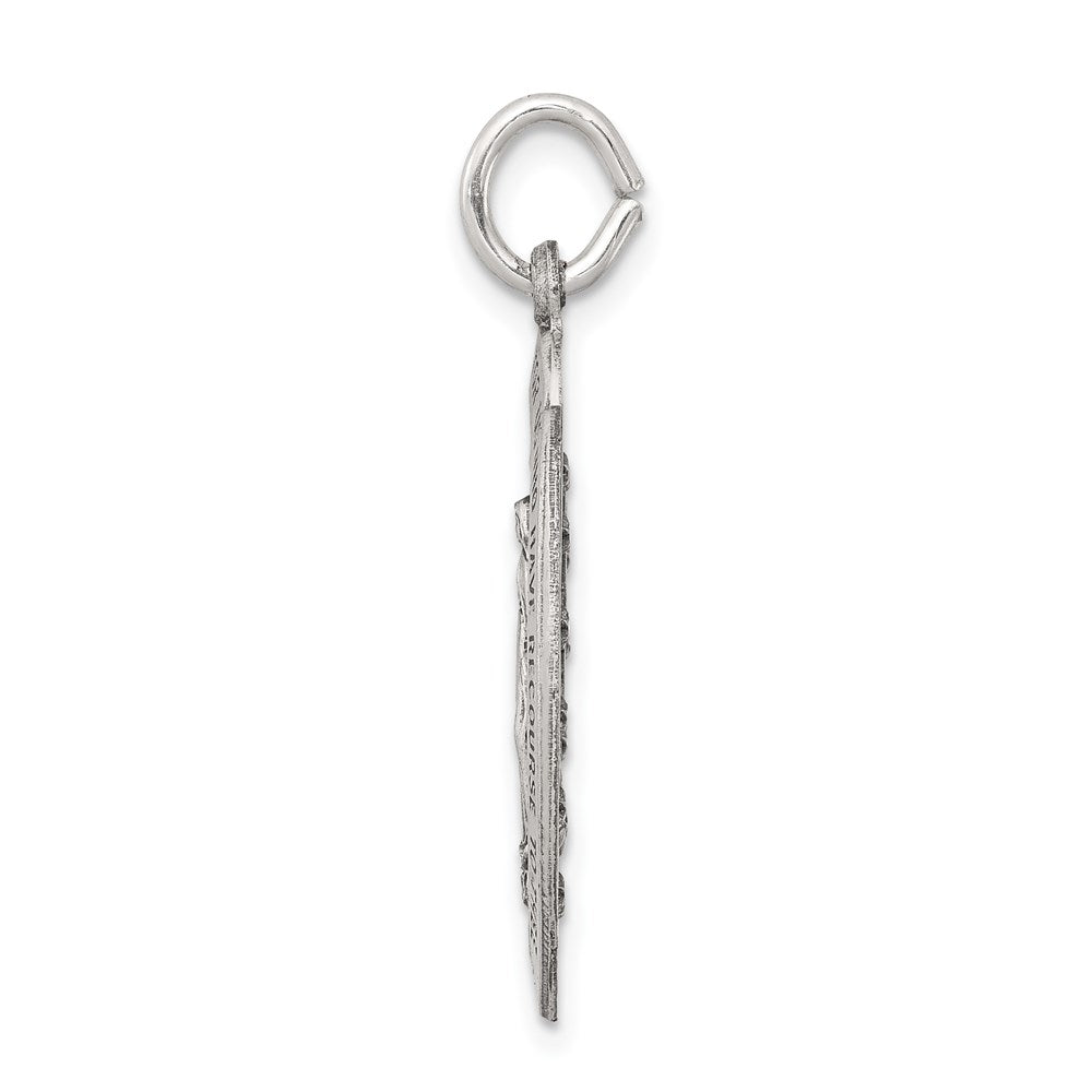 Sterling Silver Antiqued Miraculous Medal
