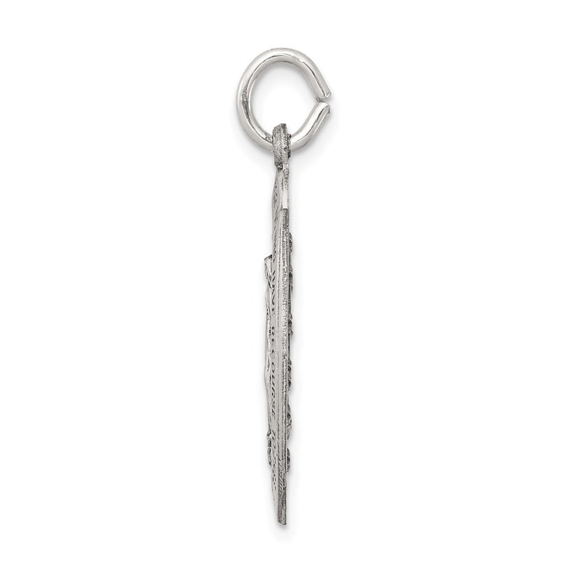 Sterling Silver Antiqued Miraculous Medal