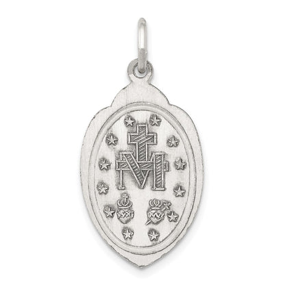 Sterling Silver Antiqued Miraculous Medal
