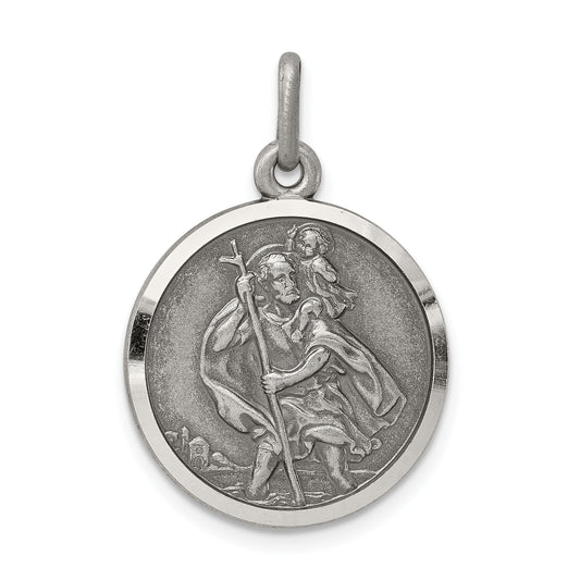 Sterling Silver St. Christopher Medal