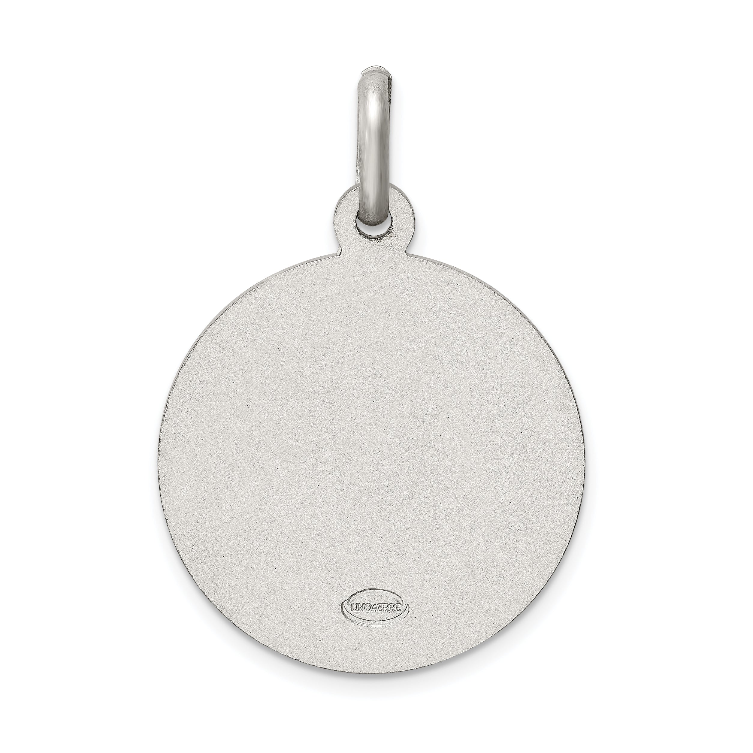 Sterling Silver Antiqued St. Christopher Medal