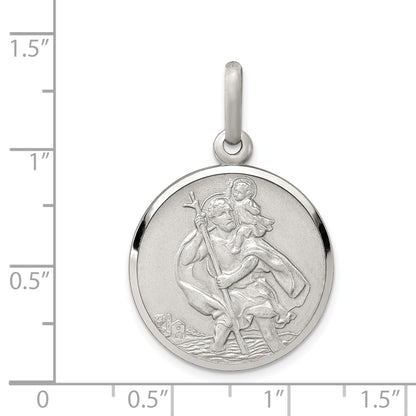 Sterling Silver St. Christopher Medal