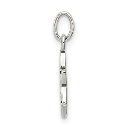 Sterling Silver Antiqued Star Of David Charm