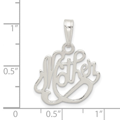 Sterling Silver Mother Pendant