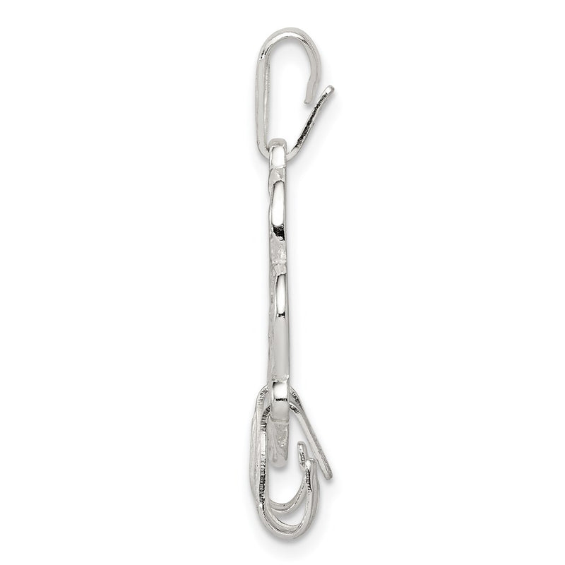 Sterling Silver 3-Piece Break Apart Best Friends Charm