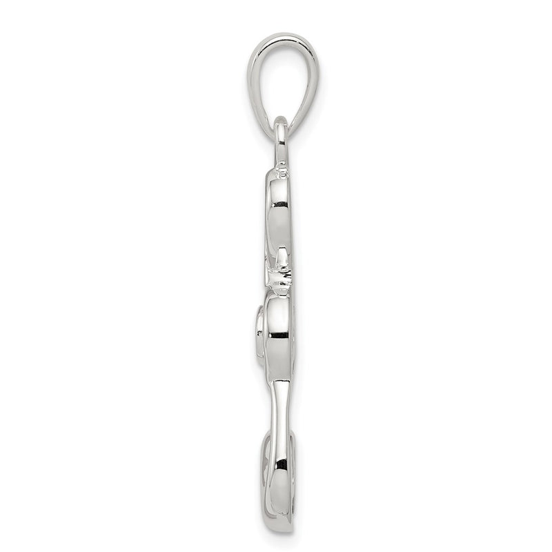 Sterling Silver Treble Clef Charm