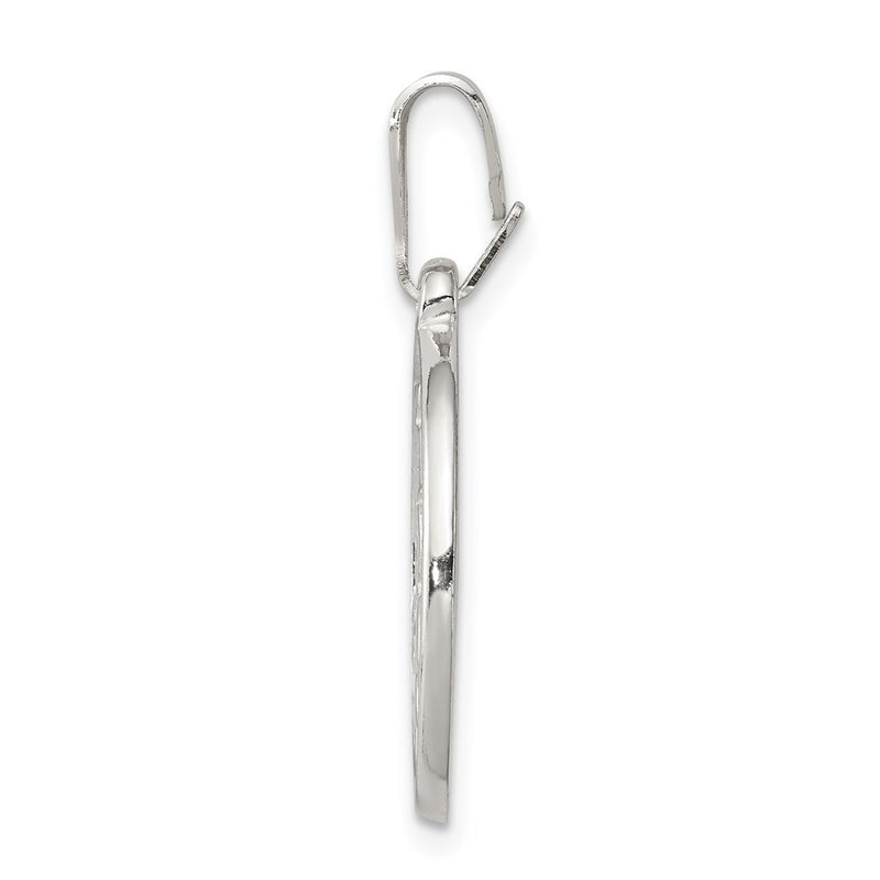 Sterling Silver Rn Charm